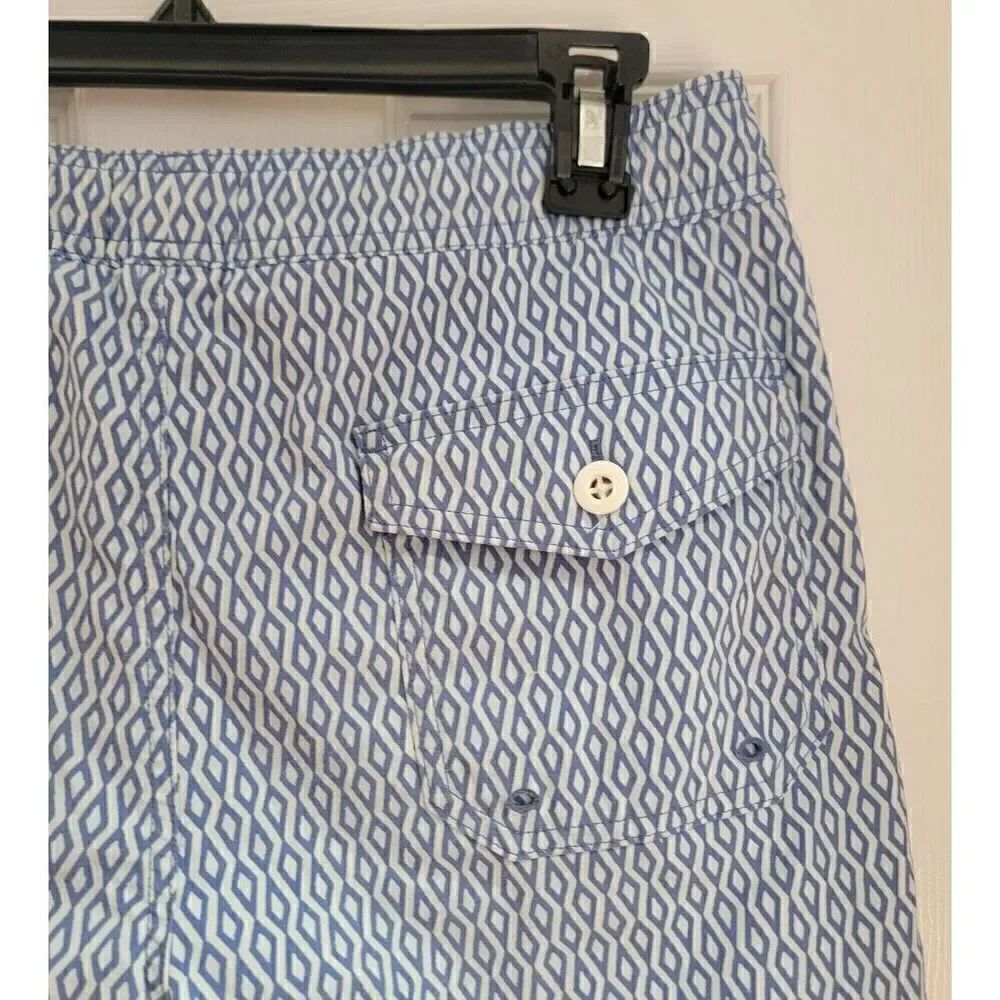 J.Crew Geometric Men Swim Trunks S 8" - Picture 5 of 8
